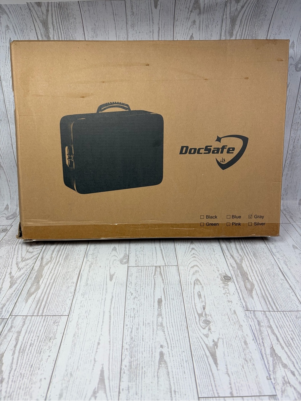 NEW!! DocSafe Fireproof Briefcase (Gray)